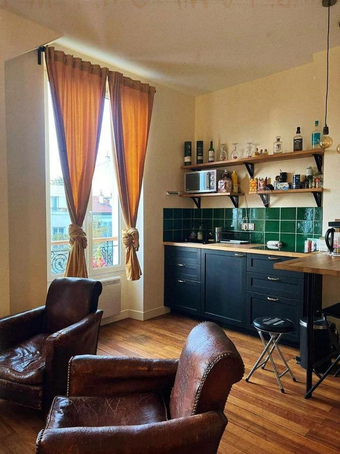 Villa Ermitage-Appartement Paris - Buttes Chaumont Luaran gambar